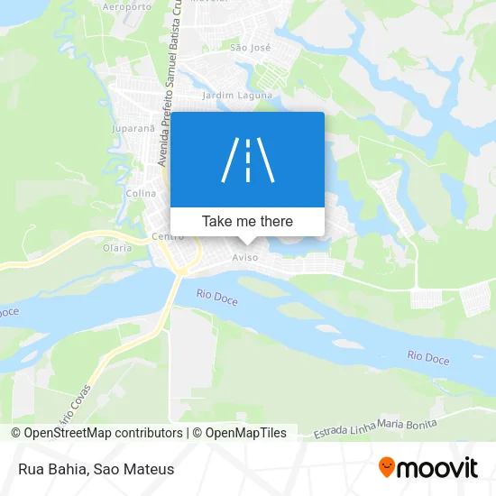 Rua Bahia map