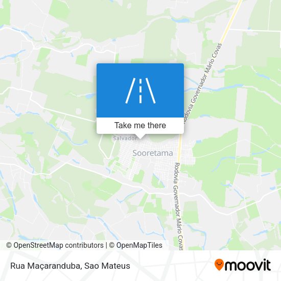 Rua Maçaranduba map