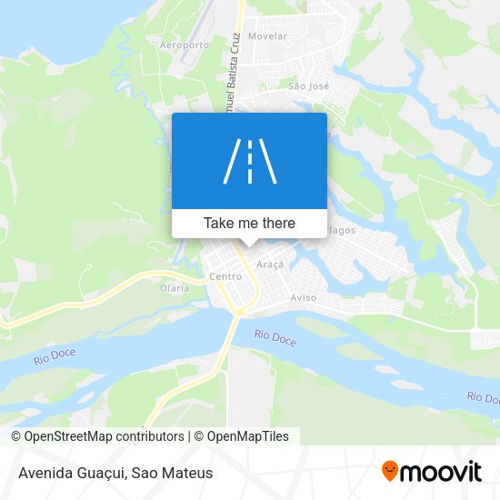 Avenida Guaçui map