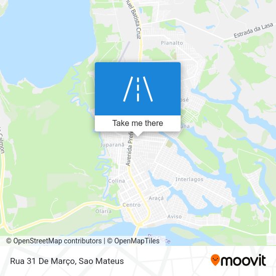 Rua 31 De Março map