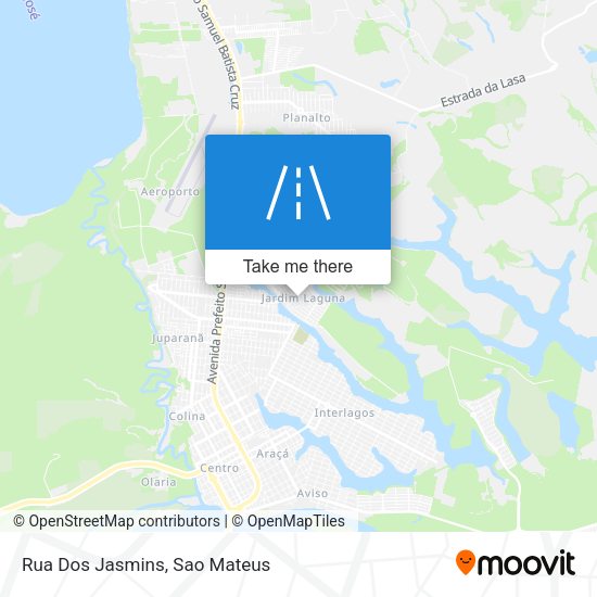 Rua Dos Jasmins map