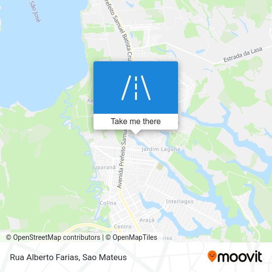Rua Alberto Farias map
