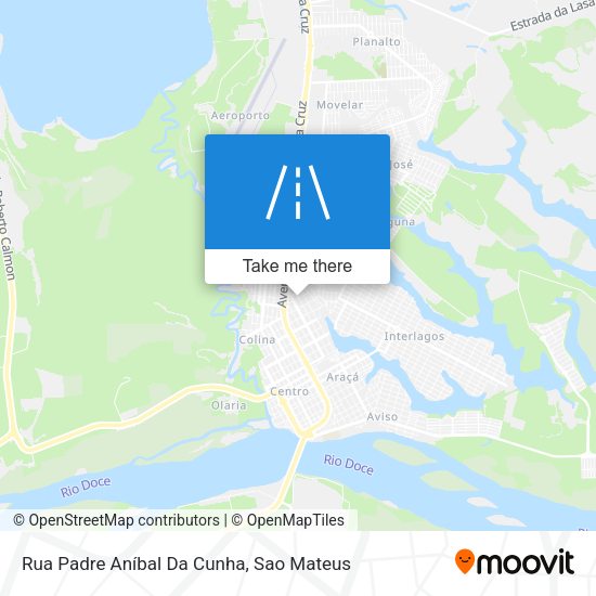 Rua Padre Aníbal Da Cunha map