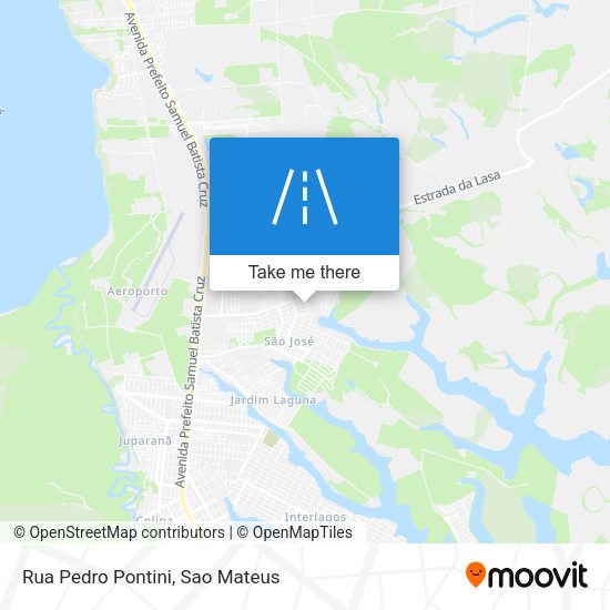 Rua Pedro Pontini map