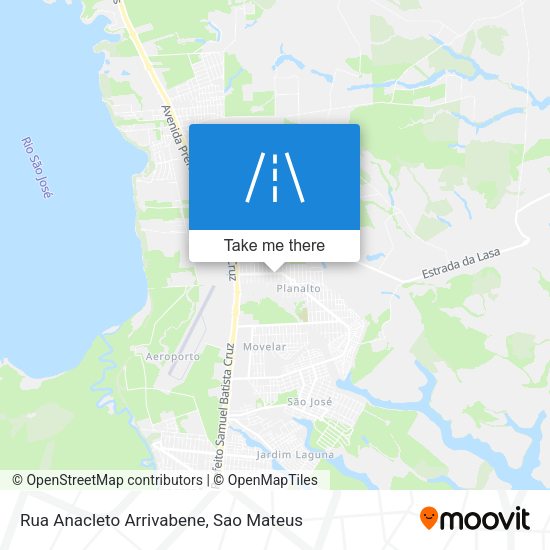 Rua Anacleto Arrivabene map