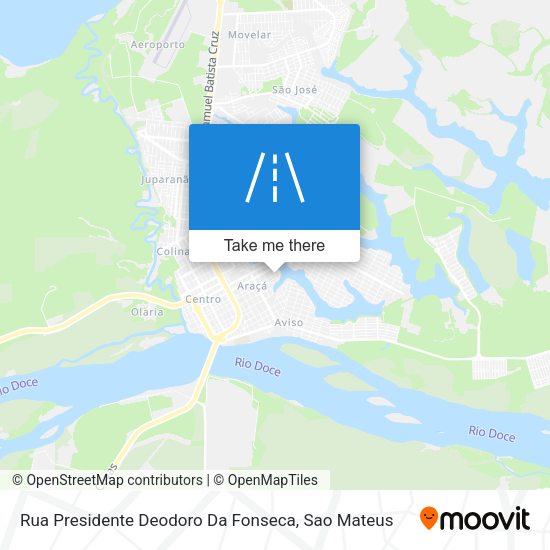 Rua Presidente Deodoro Da Fonseca map