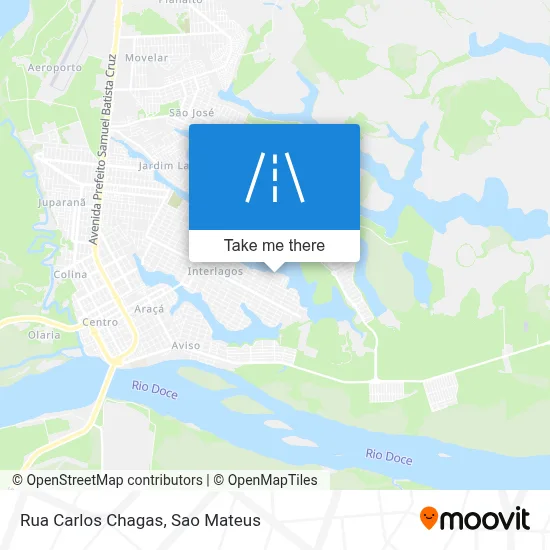 Rua Carlos Chagas map