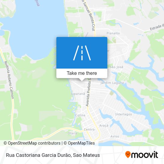 Rua Castoriana Garcia Durão map