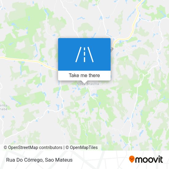 Rua Do Córrego map