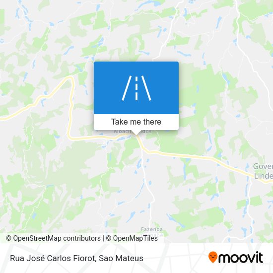Rua José Carlos Fiorot map