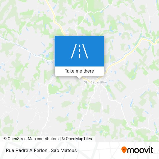 Rua Padre A Ferloni map