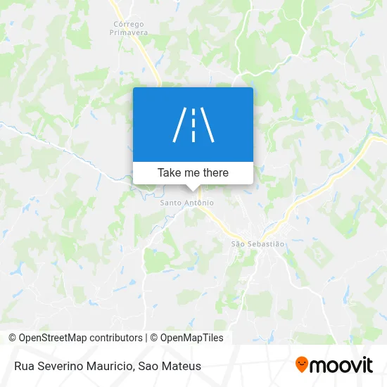 Rua Severino Mauricio map