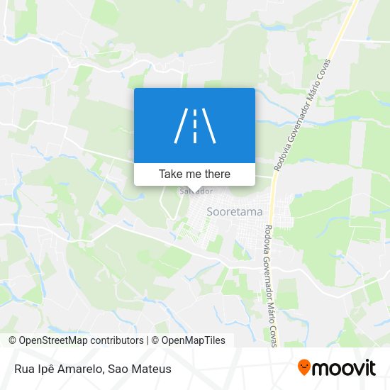 Rua Ipê Amarelo map
