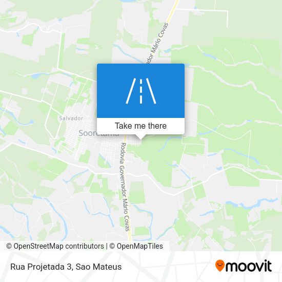 Rua Projetada 3 map