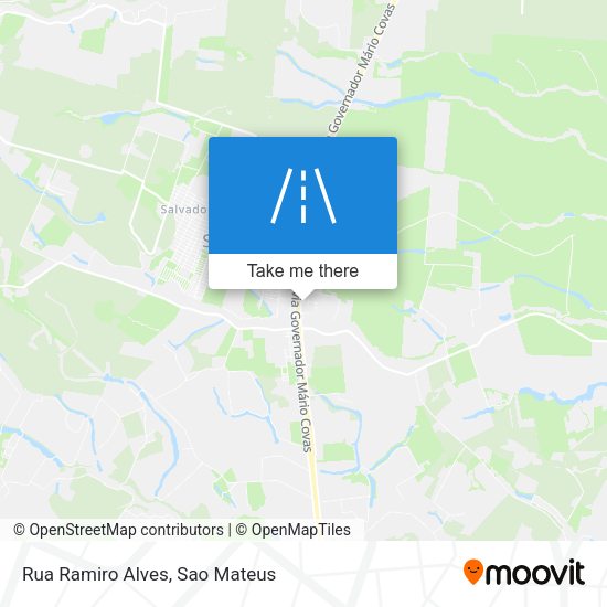 Rua Ramiro Alves map