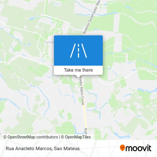 Rua Anacleto Marcos map