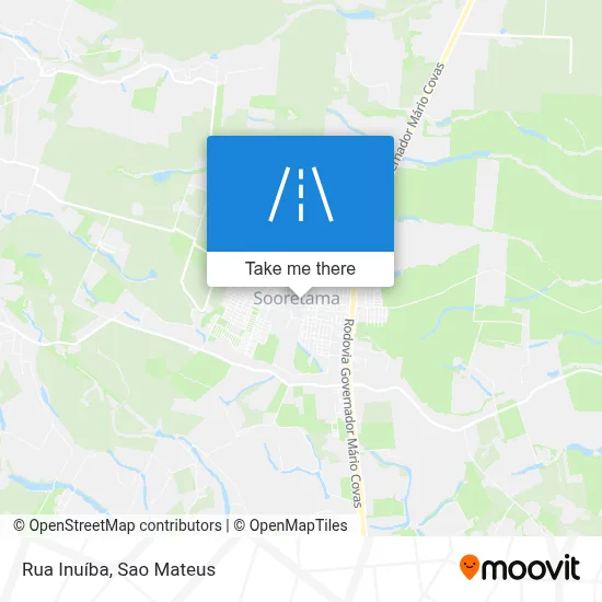 Rua Inuíba map