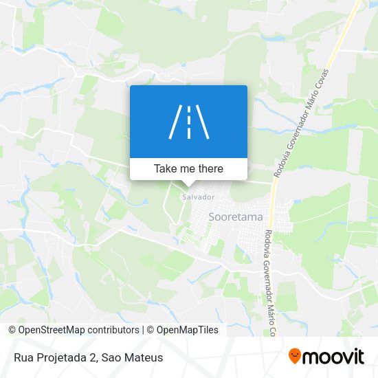 Rua Projetada 2 map