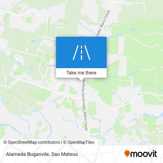 Alameda Buganvile map
