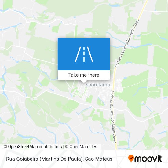 Rua Goiabeira (Martins De Paula) map