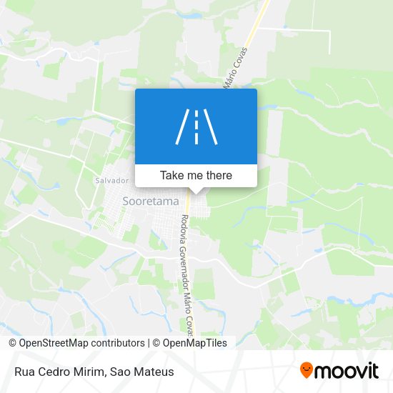 Rua Cedro Mirim map