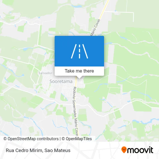 Rua Cedro Mirim map