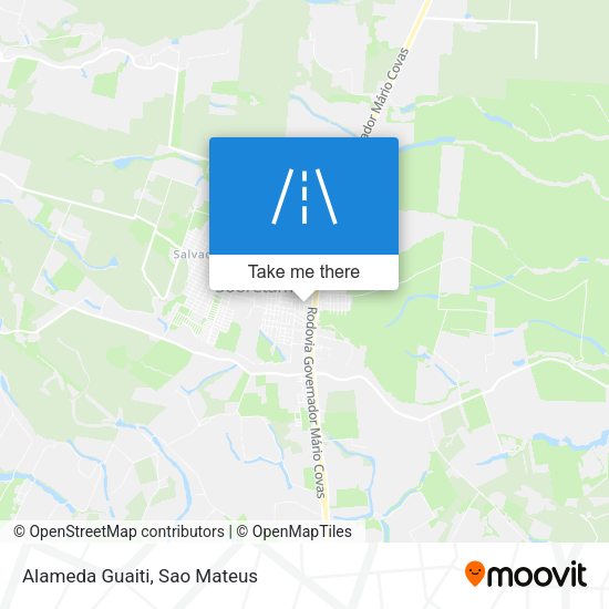 Alameda Guaiti map