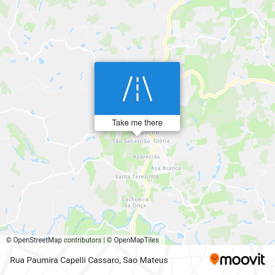 Rua Paumira Capelli Cassaro map