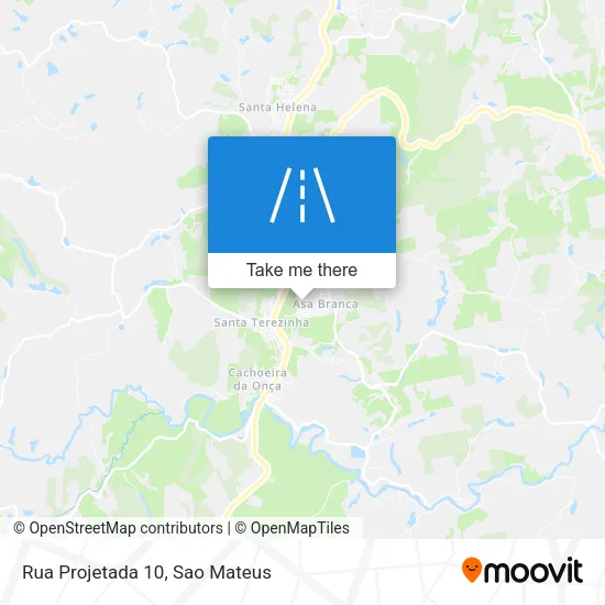 Rua Projetada 10 map