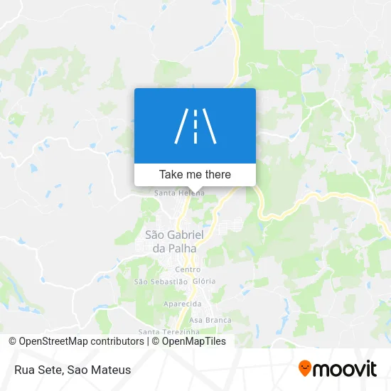 Rua Sete map