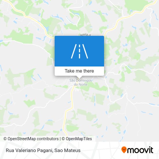 Rua Valeriano Pagani map