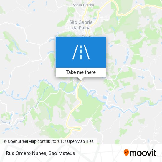 Rua Omero Nunes map