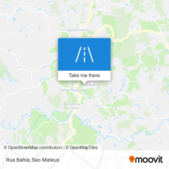 Rua Bahia map