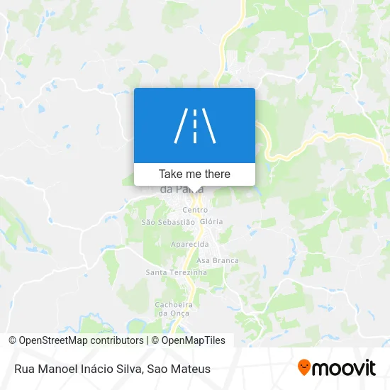 Rua Manoel Inácio Silva map