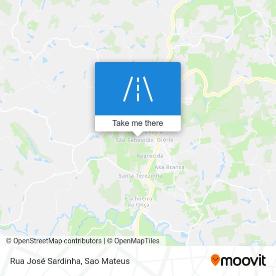Rua José Sardinha map