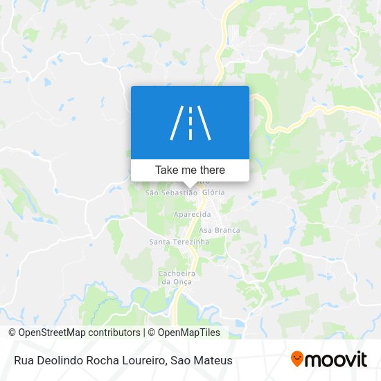 Rua Deolindo Rocha Loureiro map