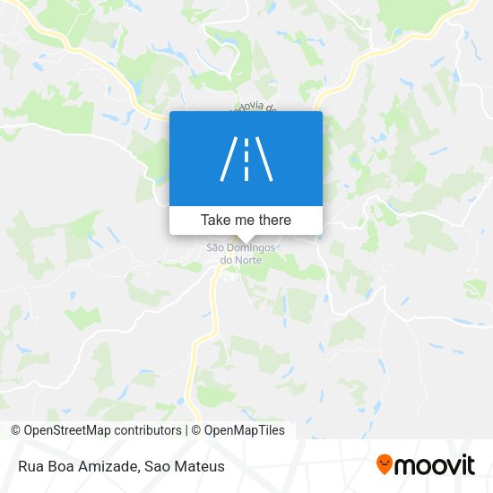 Rua Boa Amizade map