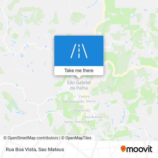 Rua Boa Vista map