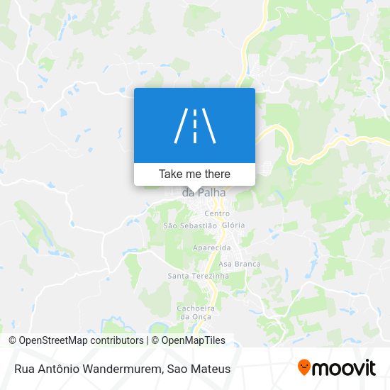 Rua Antônio Wandermurem map