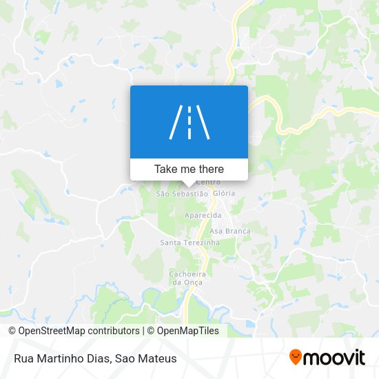 Rua Martinho Dias map
