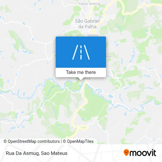 Rua Da Asmug map