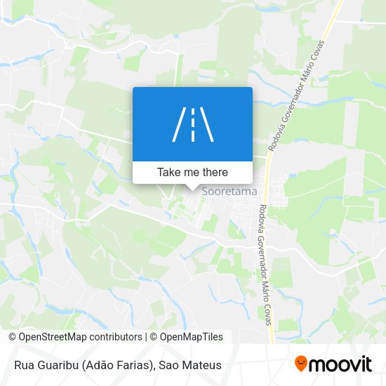 Rua Guaribu (Adão Farias) map