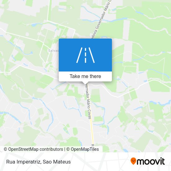 Rua Imperatriz map