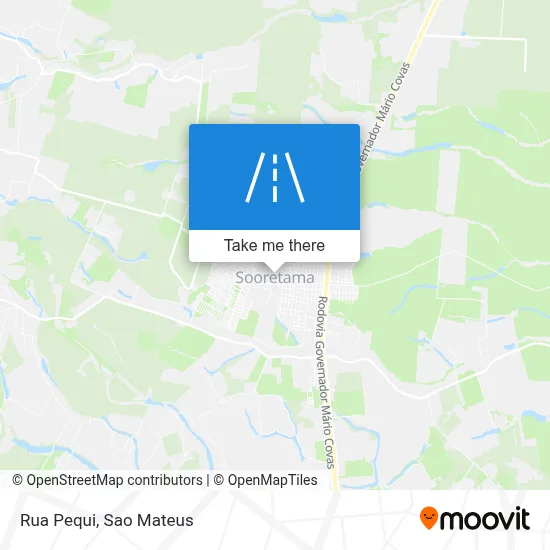 Rua Pequi map