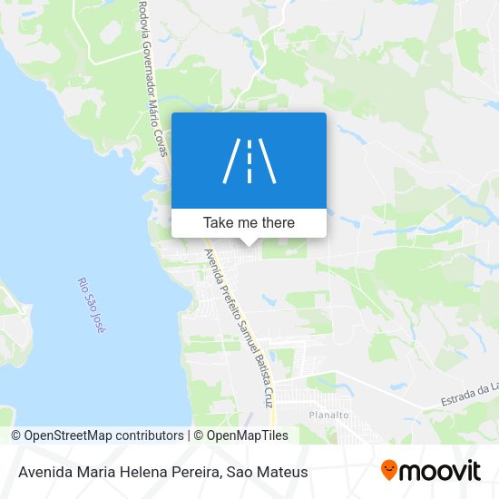 Avenida Maria Helena Pereira map