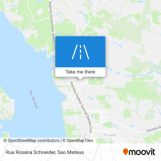 Rua Rosana Schneider map