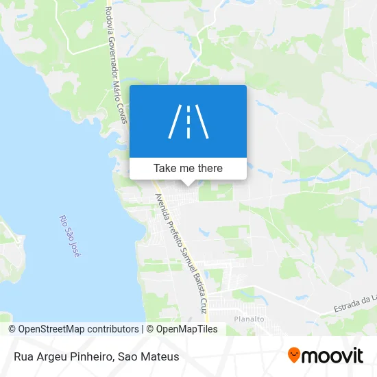 Rua Argeu Pinheiro map