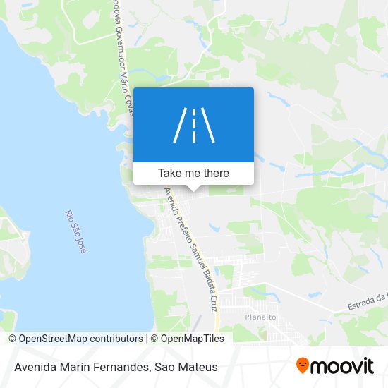 Avenida Marin Fernandes map
