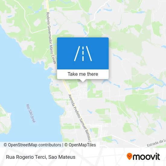 Rua Rogerio Terci map