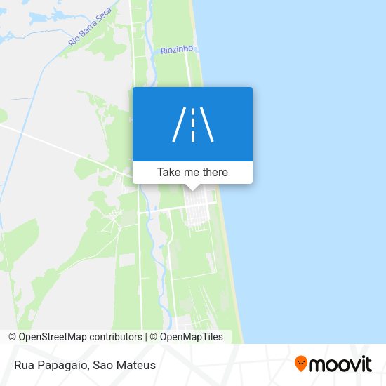 Rua Papagaio map
